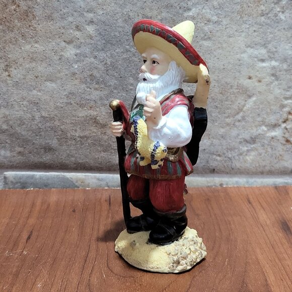 International Santa Claus Collection Pancho Navidad Mexico Figurine 1993 - Picture 7 of 10